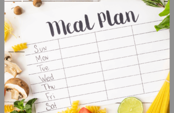 A Meal Plan template
