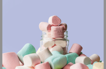 Jar of marshmallows