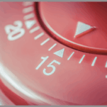 Timer set to 15 minutes