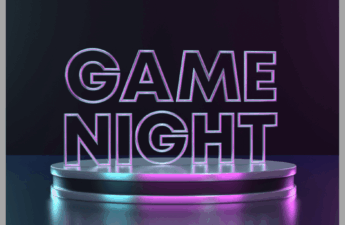Game Night Sign
