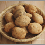 A bunch of potatoes in a bowl
