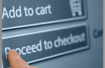Proceed to checkout sign