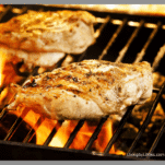 Chicken Breasts on a grill